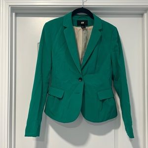 Green blazer